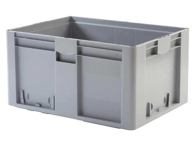Cajón de plástico - EU-6412L - Plastipol, s.a. - para almacenamiento /  apilable / normalizado